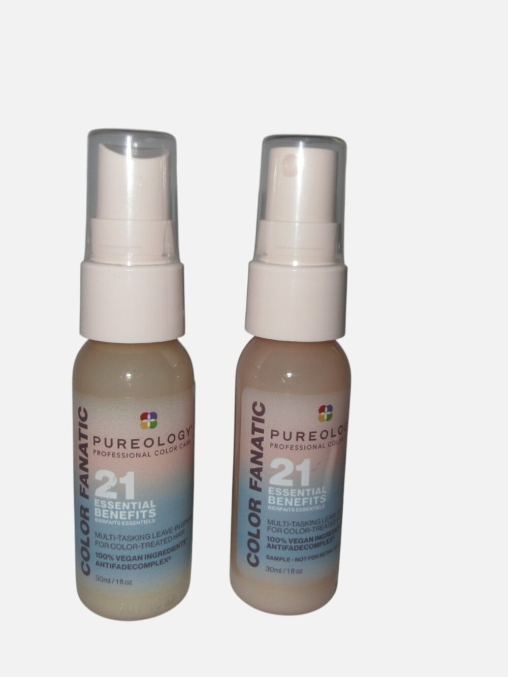 Pureology Multi-Tasking Leave-In Spray: 21-Benefit Heat Protectant, 2 Minis